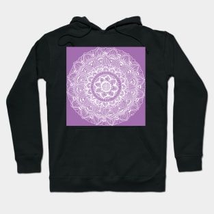 Purple Zen Mandala Hoodie